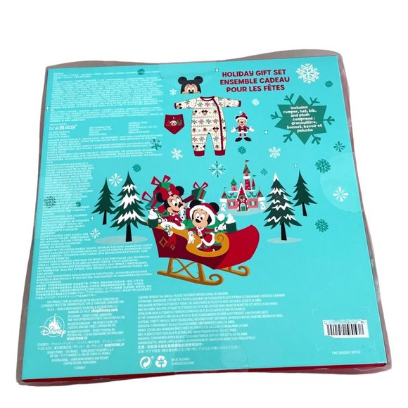 Disney Store Mickey Mouse and Friends Baby Holiday Gift Set 3-6M - Picture 8 of 13